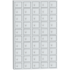 Steel box locker - 50 compartments