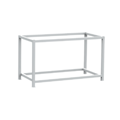Steel frame for welded workbench