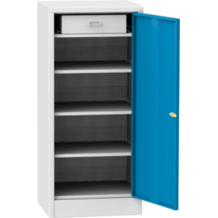 Workshop tool cupboard - 3 shelves, 1 drawer