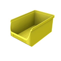 Plastový zásobník žlutý PB2