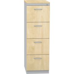 Registraturschrank A4 aus Laminat mit vier Schubladen