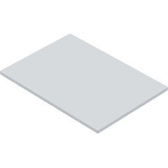 Shelf for all door containers DPx_0x_x - (Width x Depth) 500 x 700mm