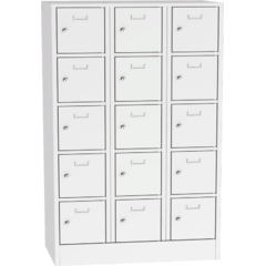 Steel Locker with Lockable Compartments