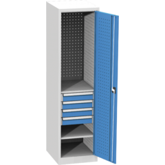 Universeller Werkstattschrank (Variante D – mit Schubladen)