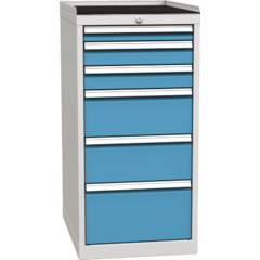 Workshop drawer cabinet for tools – 6 drawers