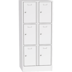 Steel Locker with Lockable Compartments