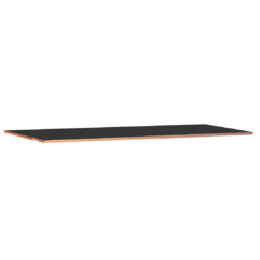 Beech board 25 mm with rubber, circle pattern