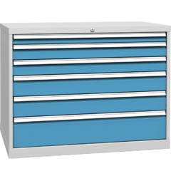 Schublade-Container mit 6 Schubladen
