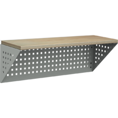 Wandablage mit Laminatboden