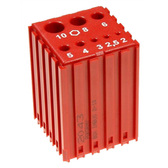 Plastový box pro ukládání šestihranných klíčů