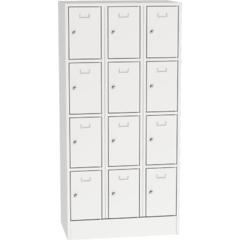 Steel Locker with Lockable Compartments