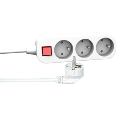 Einfache Steckdosenleiste