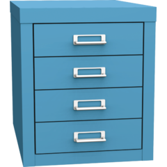 Büroschrank mit Schubladen – Format A4