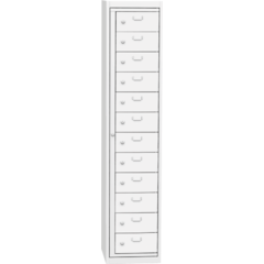 Ausgabeschrank für Arbeitskleidung