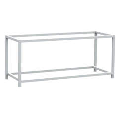 Steel frame for welded workbench