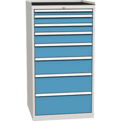 Workshop drawer cabinet for tools – 5 drawers