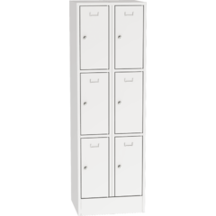 Steel Locker with Lockable Compartments