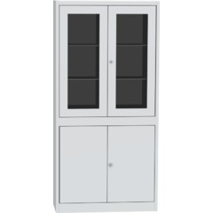 Universal-Schrank mit Glastüren
