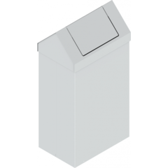 Mülleimer für Mülltrennung mit Deckel