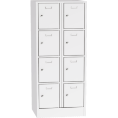 Steel Locker with Lockable Compartments