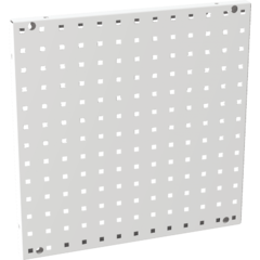 Wall mounted QDN tool and hook holder - Perforated panel (494 x 494 mm)