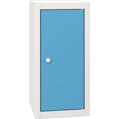 Single-door central cabinet for DPJ workbenches – 1 door, 1 shelf