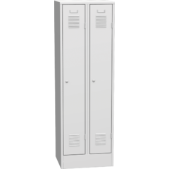 Cloakroom locker on socle