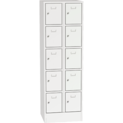Steel Locker with Lockable Compartments