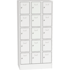 Steel Locker with Lockable Compartments