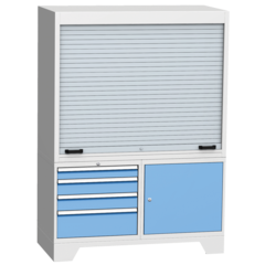 Schränke für Kontrollarbeitsplätze